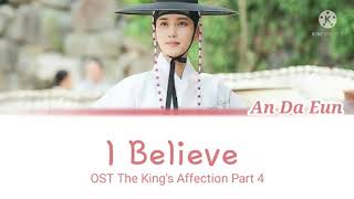 Download lagu An Da Eun (안다은) - 'I Believe' (The King's Affection 연모 OST Part 4) Lyrics mp3