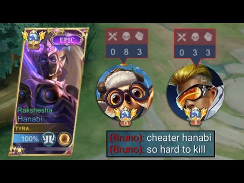 BRUNO AND DIGGIE TRIED TO BULLY MY HANABI GONE WRONG!!🤣 | HANABI BEST BUILD AND EMBLEM SET 2023!