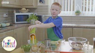 Let&#39;s Make Connor&#39;s Scottish Vegetarian Haggis Recipe 🏴󠁧󠁢󠁳󠁣󠁴󠁿 | My World Kitchen Official