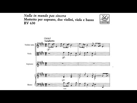Vivaldi - Aria: Nulla in mundo pax sincera, RV 630