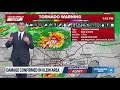 Tornado Hits Houston Area KHOU Update