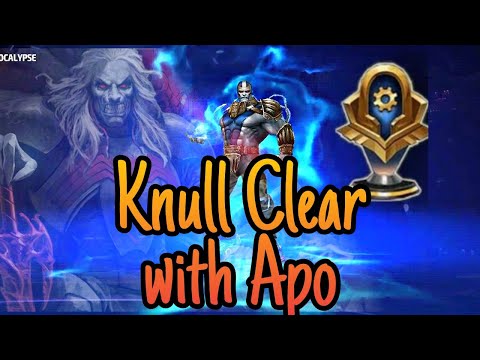 Knull Clear with Apocalypse [C.T.P. judgement] Without Craft Cards