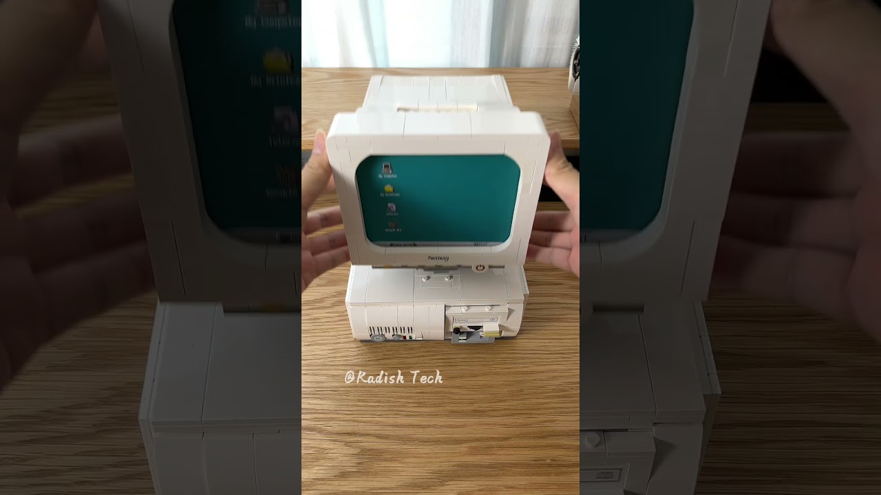 When I stitched the first computer in my life with blocks... #Digital Technology #Computer #blogs