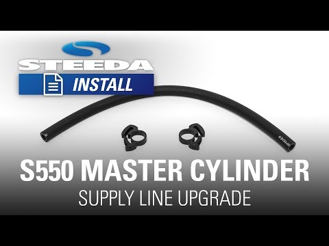 Steeda Clutch Line to Brake Master Cylinder Supply Line Upgrade | Install