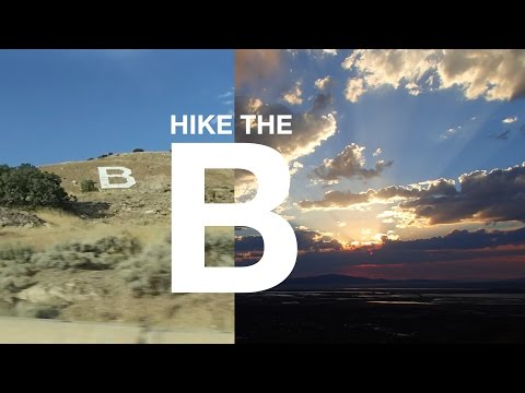 Hike the B in Bountiful, Utah