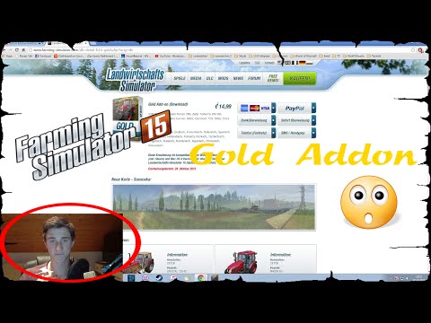 Gold Addon Landwirtschafts Simulator 15 ◄Infovideo► OK!?