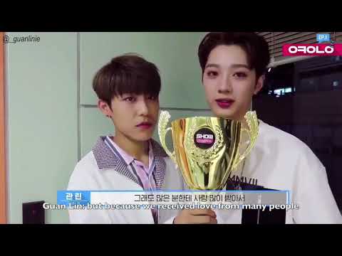 [ENGSUB] Okay Wanna One Ep 1 Guan Lin cut