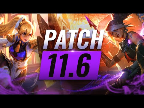 BEST Champions TIER List – League of Legends Patch 11.6