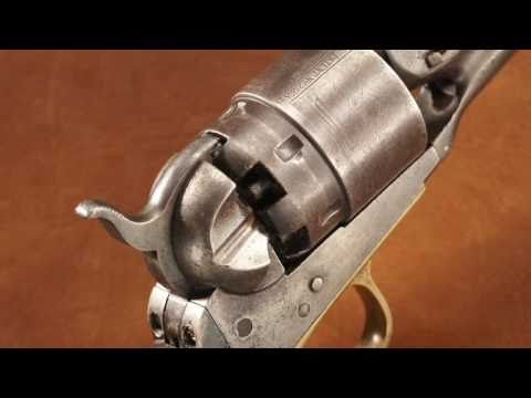 NFM Treasure Gun - Mosby Raider Captured Colt 1860 Army Model Percussion Revolver