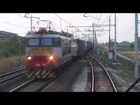 4/4  Lavino-Piacenza, cab-ride E.189.925 NordCargo