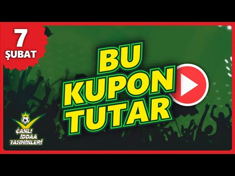 BU KUPON TUTAR ! - 7 Şubat Cumartesi 2026 #iddaa #iddaatahminleri #bankokupon