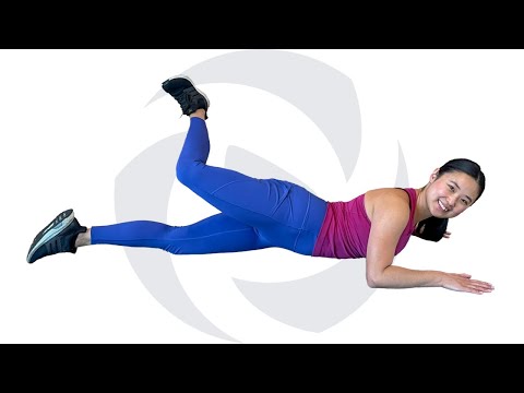 Increase Leg Strength Test Core Stability w this At Home Dumbbell Workout Spicy Glute Finisher