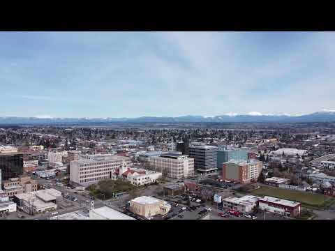 Downtown Everett WA, 3/8/2021