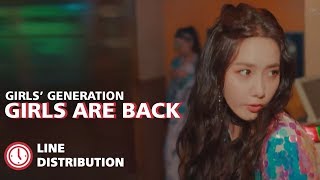 Girls' Generation (소녀시대) - Girls Are Back (Line Distribution)