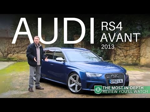 Audi RS4 Avant Review 2013 | The Last Great Fast Audi V8?