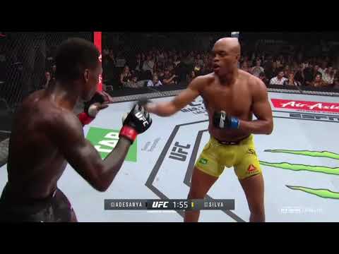 Israel Adesanya vs Anderson Silva Highlights