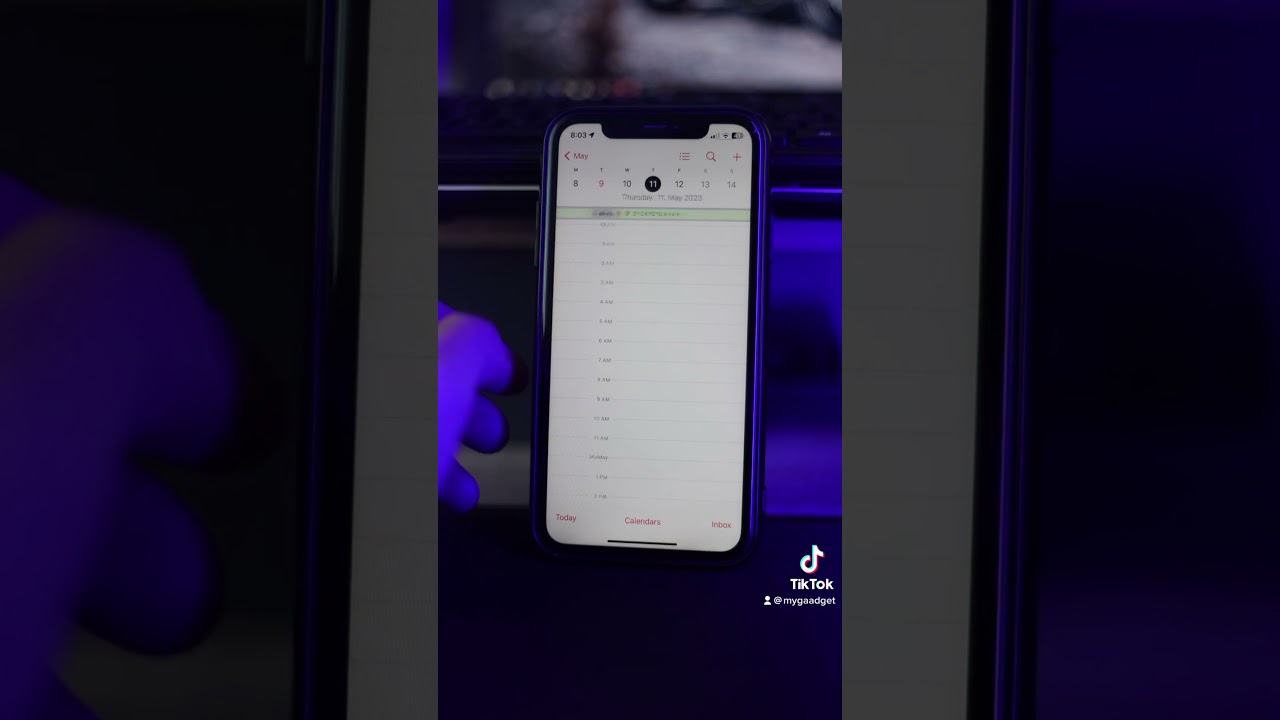 How to add weather on iPhone 📱 calendar 📆