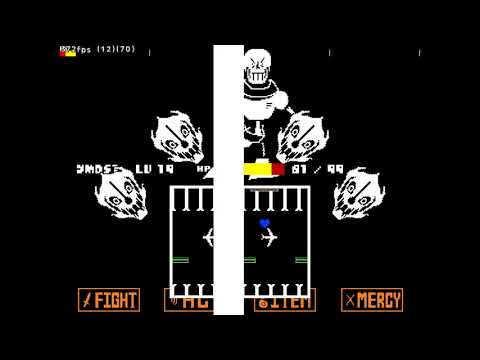 REVENGE T.U.E Reimagined ACT2 Papyrus battle...? [undertale fangame]