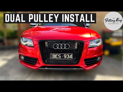 Dual Pulley S4 + Heat Exchanger Install = BIG POWER