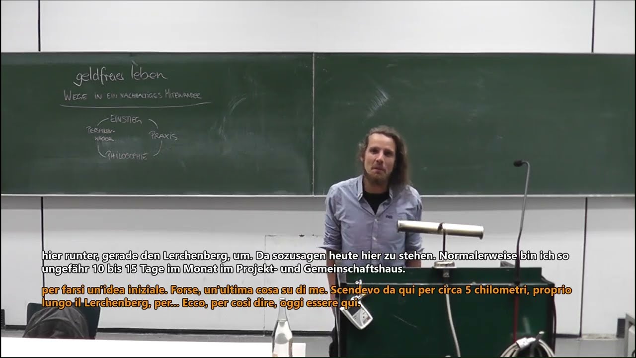 Live Subtitles demo: dual subtitles for language learning