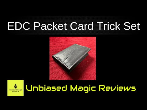 Exclusive Magic Review - EDC Packet Card Trick Set