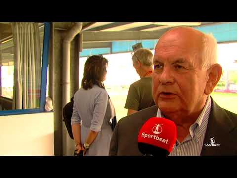 Voorzitter Ivan de Witte na bekerwinst KAA Gent ladies