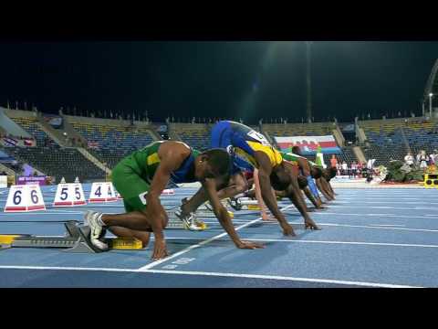 35 Men's 100m Final   IAAF World U20 Championships 2016 in Bydgoszcz