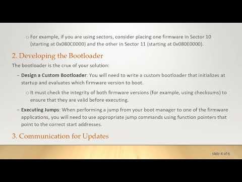 How to Boot into Different Firmware Applications on STM32 F407VG with a Custom Bootloader
