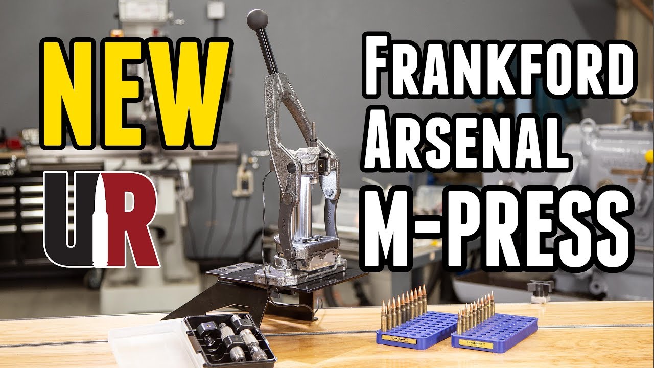 Frankford Arsenal M-Press Co-Axial presas 