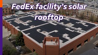FedEx facility’s rooftop solar in Washington D.C. donates credits to power local nonprofit
