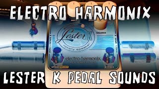 Video thumbnail for Electro Harmonix Lester K Leslie Rotary Speaker Pedal Demo by Matt The Guitar Guy