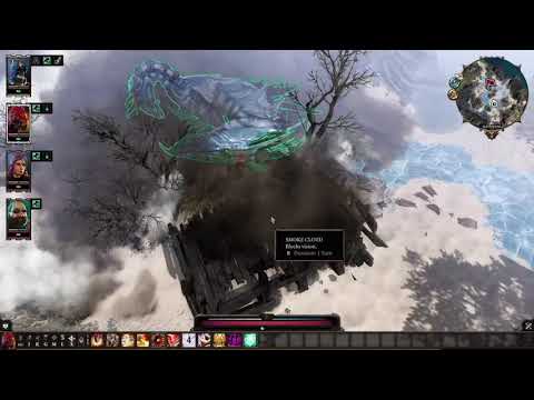 DOS2 Slane the Winter Dragon Cheese Strategy - No Damage Battle Tactic