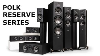 Video thumbnail for Polk Audio Reserve Series Loudspeakers | First Look by hxos plus