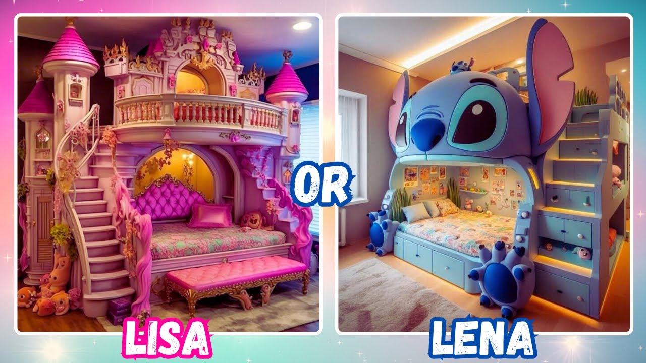 Lisa or Lena ❤️💜 #lisa #lena #lisaorlena #lisaandlena #viral #trending