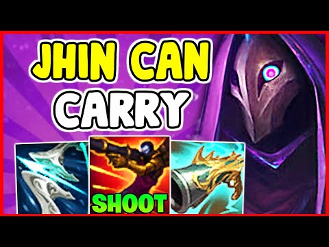 HOW TO PLAY JHIN ADC & SOLO CARRY IN SEASON 12 | Jhin Guide S12 - League Of Legends