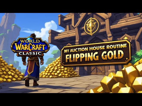 My Daily Routine - Flipping Items - HUGE Profits | Wow Classic