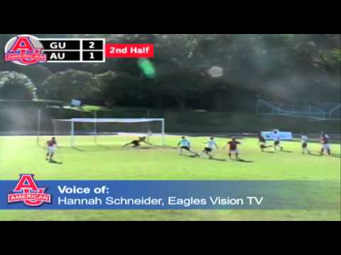 Men's Soccer Rallies From Two-Goal Deficit But Falls 3-2 to Georgetown - American Eagles