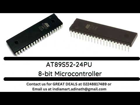 AT89S52-24PU 8-bit Microcontroller