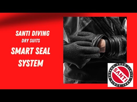 Santi Diving - Drysuits - SmartSeals and Smartglove Systems