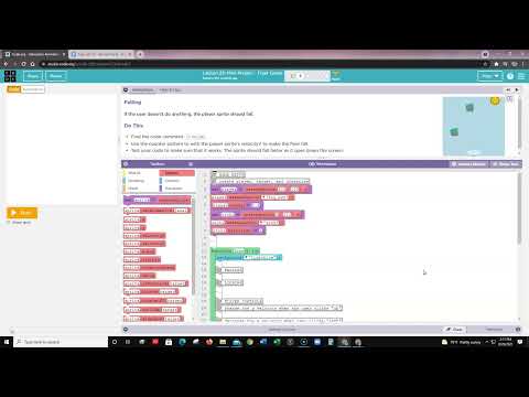Unit 3 Lesson 23: Mini Project Flyer Game