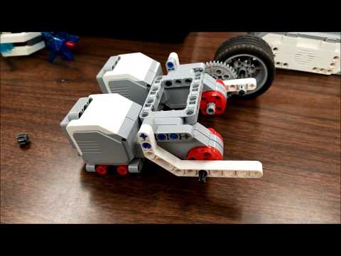 "How To Build A Geared Up/Down LEGO Mindstorms EV3 Robot"