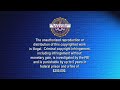 FBI Anti Privacy Warning Screen 2005 2011