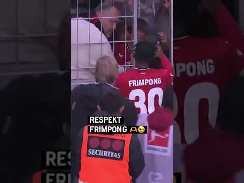 Jeremie Frimpong #respect #football #soccer #bundesliga #bayerleverkusen #viral #shorts #frimpong