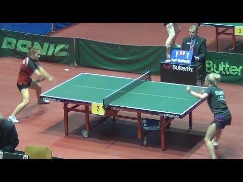 Marina SHAVYIRINA vs Anastasiya GOLUBEVA FULL Moscow Championships 2014 Table Tennis Table Tennis