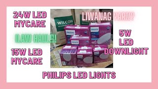 PHILIPS LED LIGHTS HAUL 5W LED DOWNLIGHT WARMWHITE 15W LED LIGHT 24W LED LIGHT COOL DAYLIGHT LIWANAG