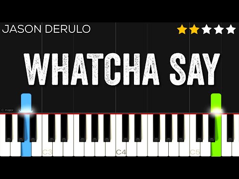 Watcha Say - Jason Derulo