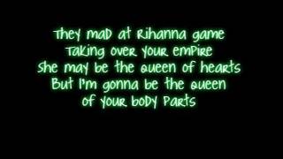 Rihanna - Cockiness (Love It) - Lyrics HD HQ