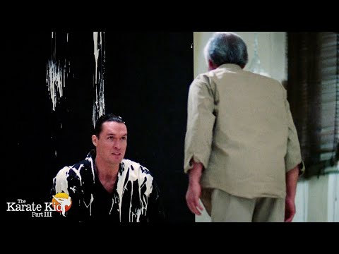 Mr Miyagi Saves Daniel From Mike, John Kreese & Terry Silver [1080p 60fps] | Karate Kid 3