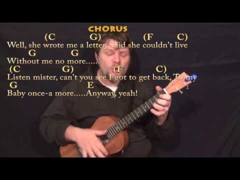 The Letter (The Box Tops) Bariuke Cover Lesson with Chords/Lyrics