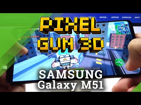 PIXEL Gun 3D on SAMSUNG Galaxy M51 – Performance Checkup